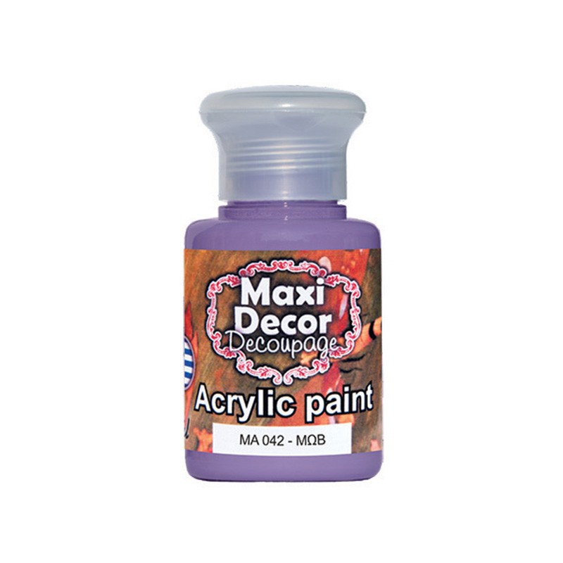 ΑΚΡΥΛΙΚΟ ΧΡΩΜΑ MA-042 60ML ΜΩΒ