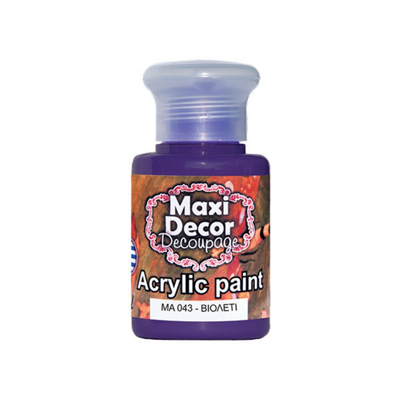ΑΚΡΥΛΙΚΟ ΧΡΩΜΑ MA-043 60ML ΒΙΟΛΕΤΙ