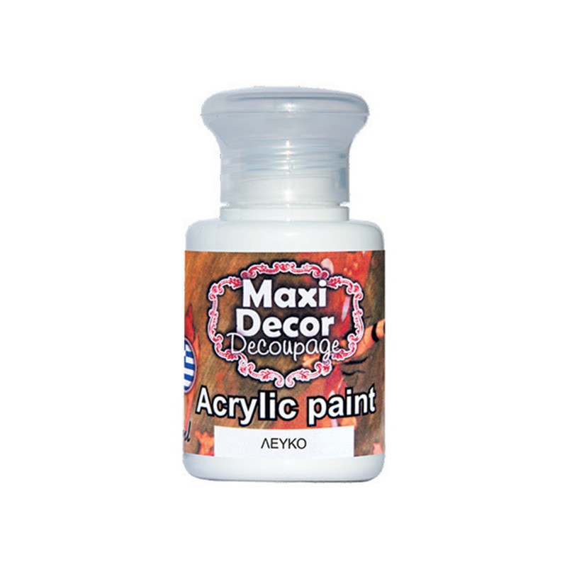 ΑΚΡΥΛΙΚΟ ΧΡΩΜΑ ΛΕΥΚΟ  60ML