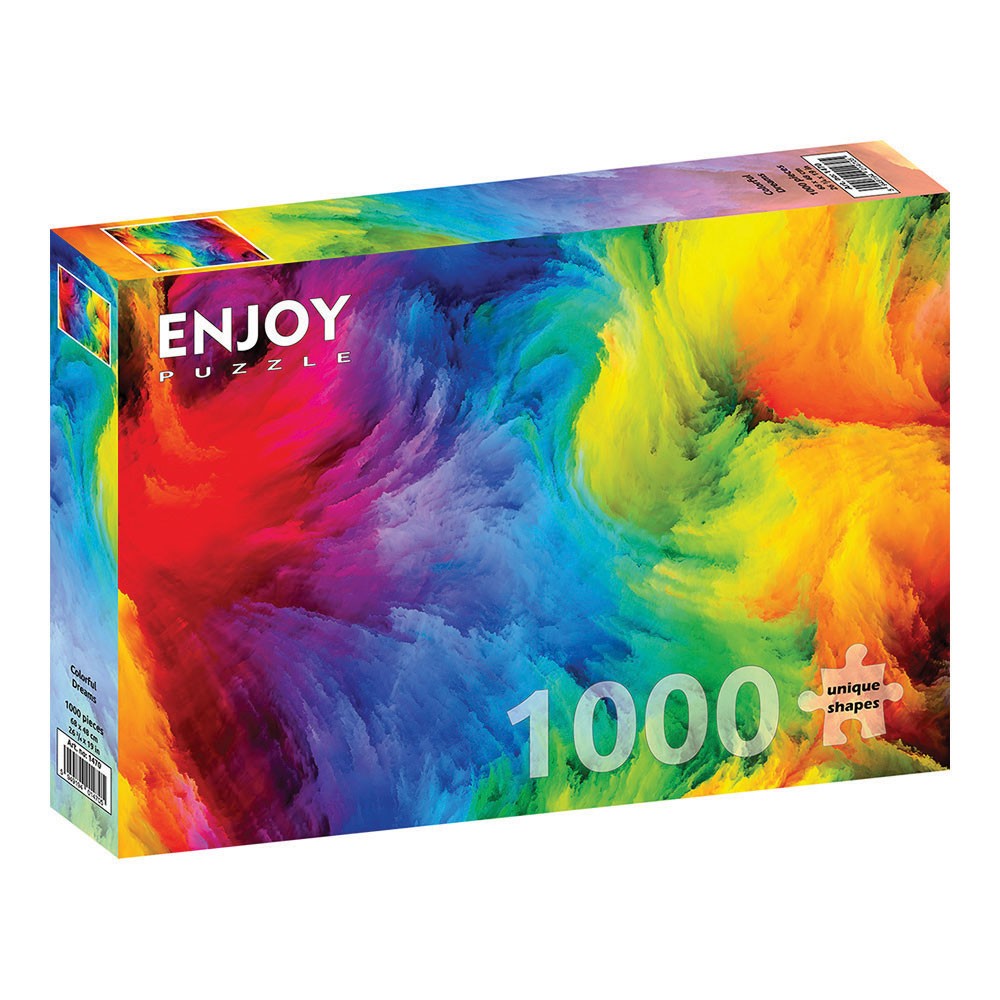 ENJOY -ΠΑΖΛ ABSTRACT ΠΟΛΥΧΡΩΜΑ ΌΝΕΙΡΑ 1000 ΤΕΜ Νο 1470