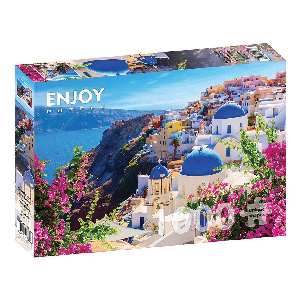 ENJOY -ΠΑΖΛ PLACES ΣΑΝΤΟΡΙΝΗ ΜΕ ΛΟΥΛΟΥΔΙΑ, ΕΛΛΑΔΑ 1000 ΤΕΜ Νο 1083