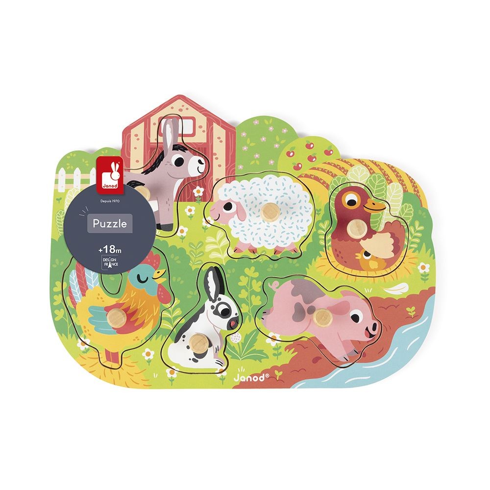 JANOD HAPPY FARM PUZZLE