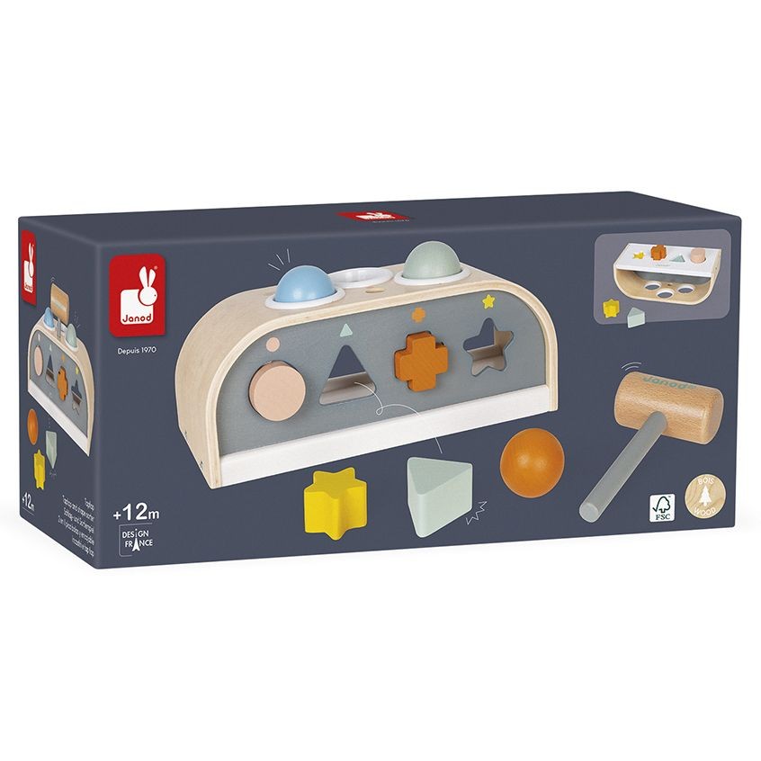 JANOD SWEET COCOON TAPTAP AND SHAPE SORTER