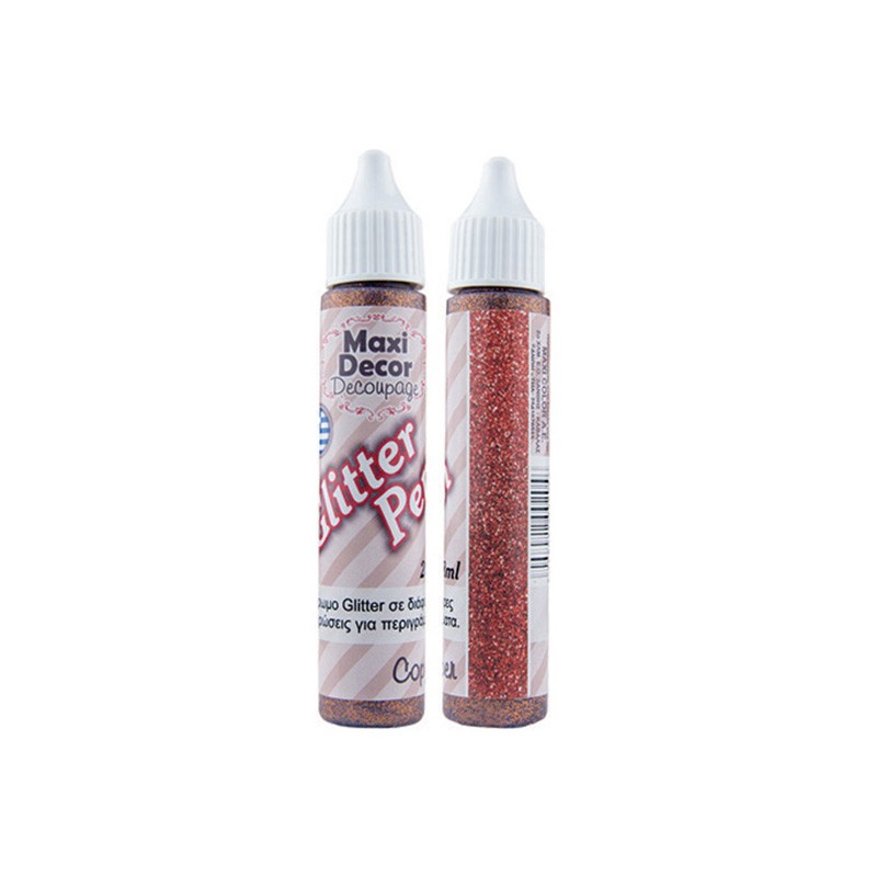 MAXI COLOR GLITTER  ΣΤΥΛΟ  ΧΑΛΚΟΥ        28 ML