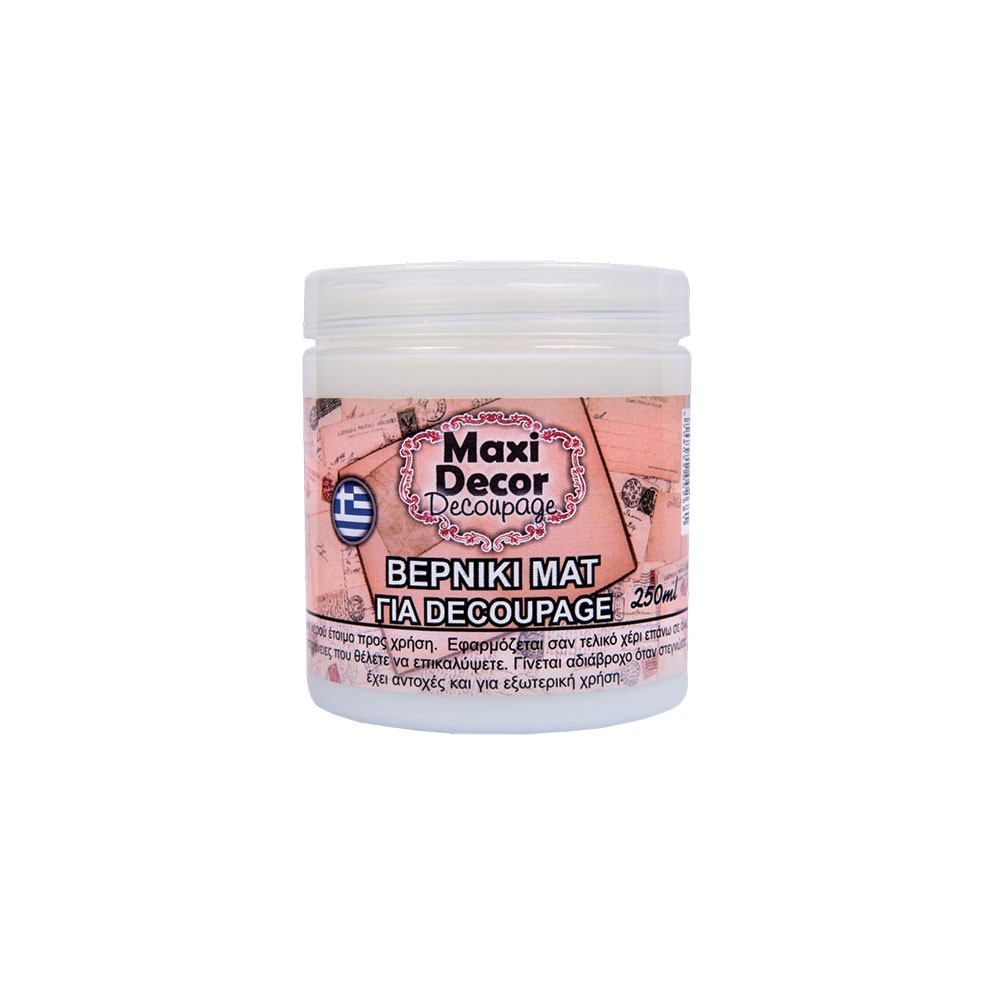 MAXI COLOR ΒΕΡΝΙΚΙ  ΜΑΤ           250 ML