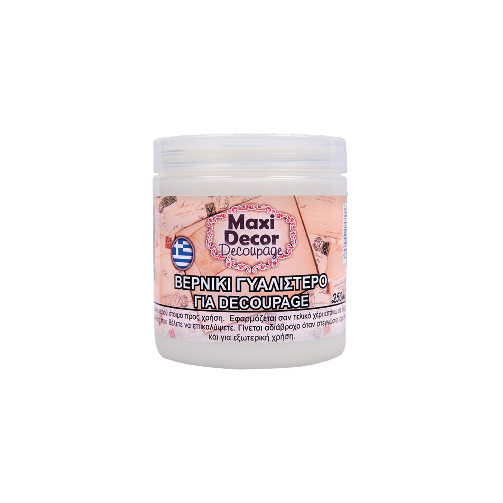 MAXI COLOR ΒΕΡΝΙΚΙ  ΓΥΑΛΙΣΤΕΡΟ    250 ML