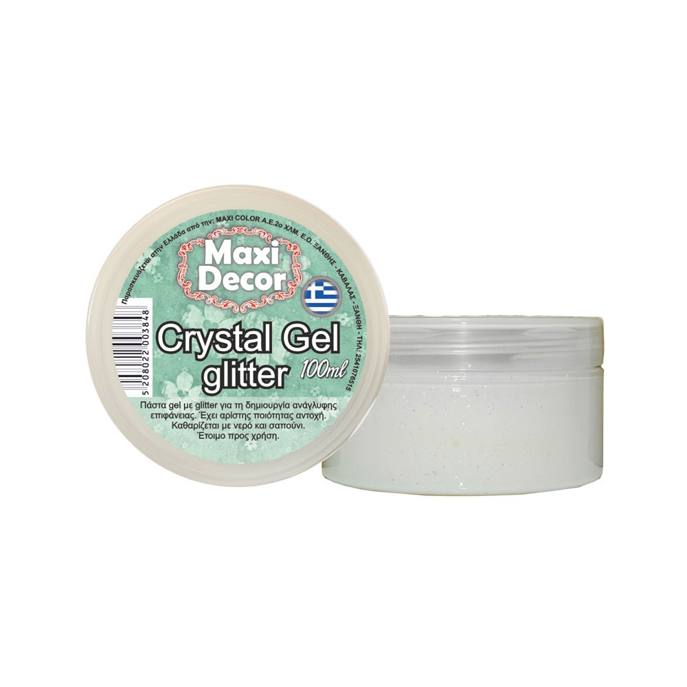MAXI COLOR CRYSTAL GEL GLITTER 100 ML