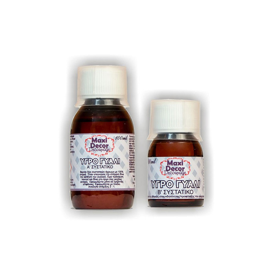 MAXI COLOR ΥΓΡΟ ΓΥΑΛΙ (2) 250 ML + 125 ML