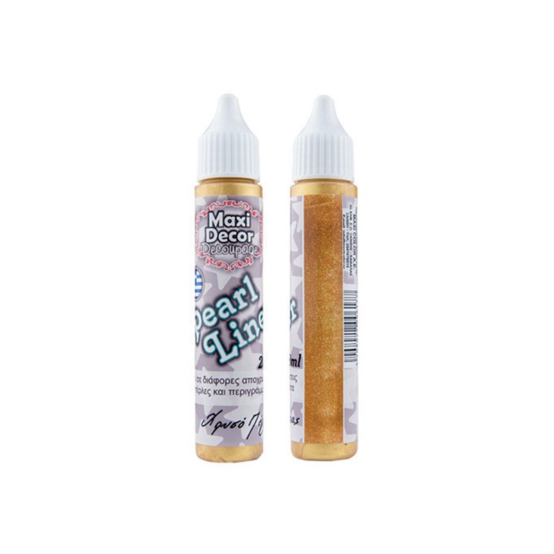 MAXI COLOR PEARLINER-ΣΤΥΛΟ ΠΕΡΛΕ ΧΡΥΣΟ 28ML