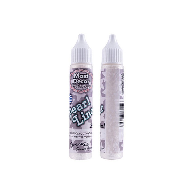 MAXI COLOR PEARLINER-ΣΤΥΛΟ CRYSTAL WHITE 28ML
