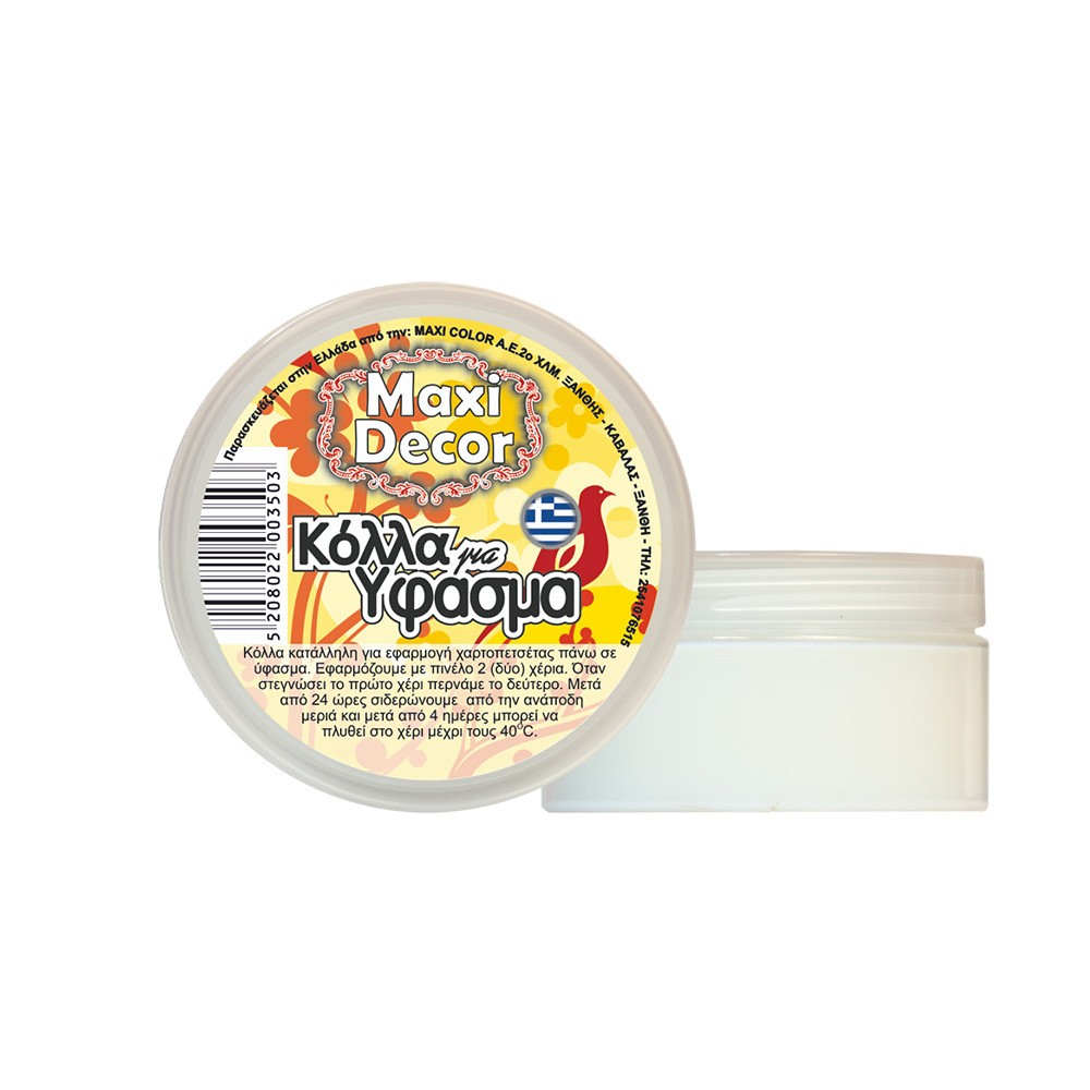 MAXI COLOR MAXI DECOR ΚΟΛΛΑ ΓΙΑ ΥΦΑΣΜΑ 100ML