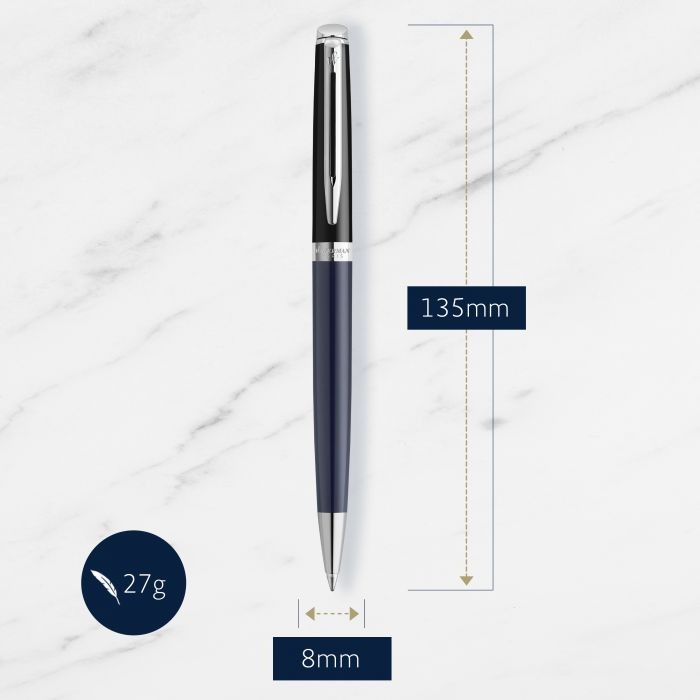 W HEMISPHERE C.BLOCK BLACK-BLUE CT BPen