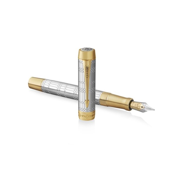 P DUOFOLD SE JUBILEE  SILVER GT FPen M