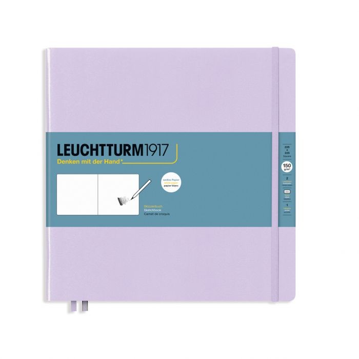 L EDITION SKETCHBOOKS SQUARE PLAIN LILAC 112p