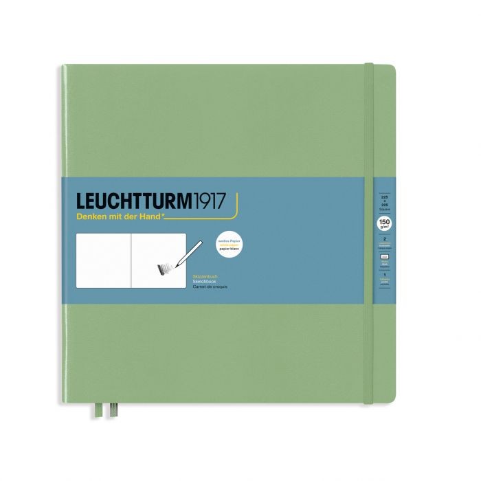 L EDITION SKETCHBOOKS SQUARE PLAIN SAGE 112p