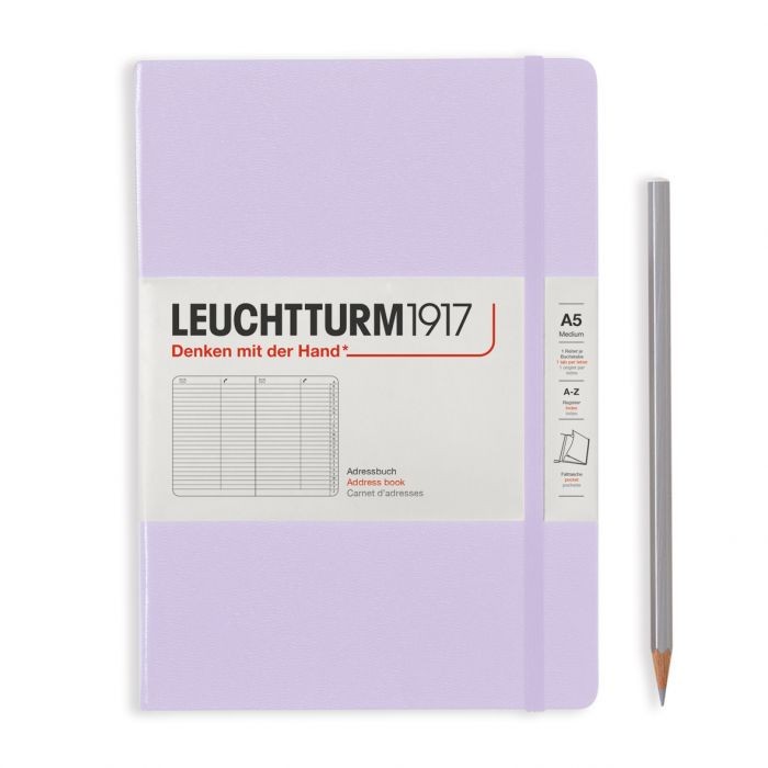 L THEMEBOOK AdressBook A5 LILAC (A-Z)x4p