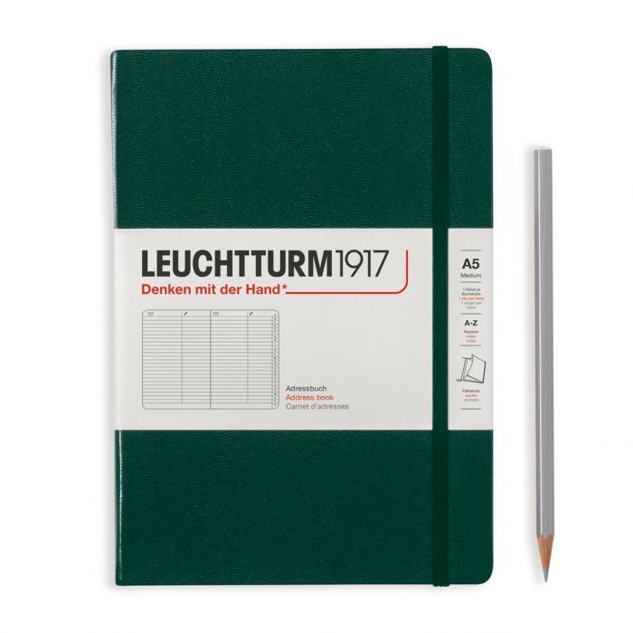 L THEMEBOOK AdressBook A5 FOREST GREEN (A-Z)x4p