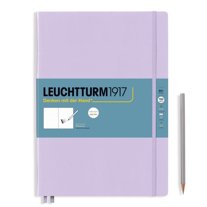 L EDITION SKETCHBOOKS A4+MASTER PLAIN LILAC 112p