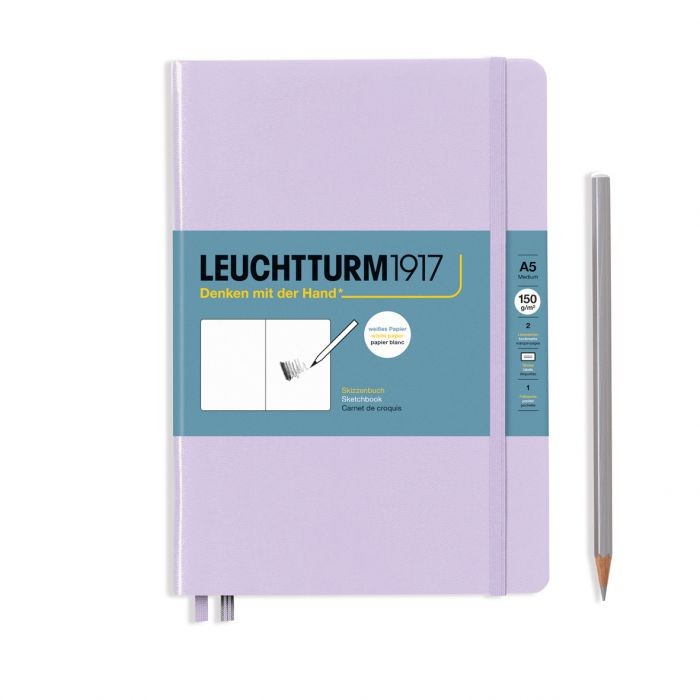 L EDITION SKETCHBOOKS A5 MED PLAIN LILAC 112p