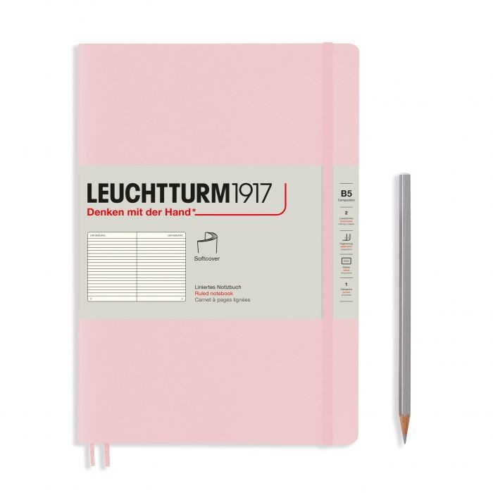 L NOTEBOOK SC B5 COMPO RULED POWDER 123p