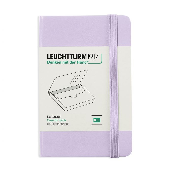 L STORAGE CARD CASE LILAC