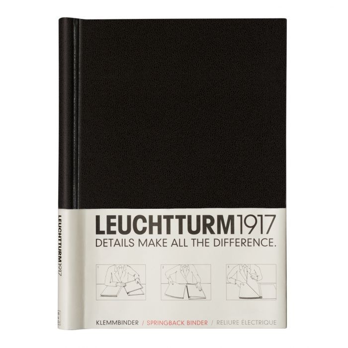 L STORAGE BINDER A4 BLACK 500sheets