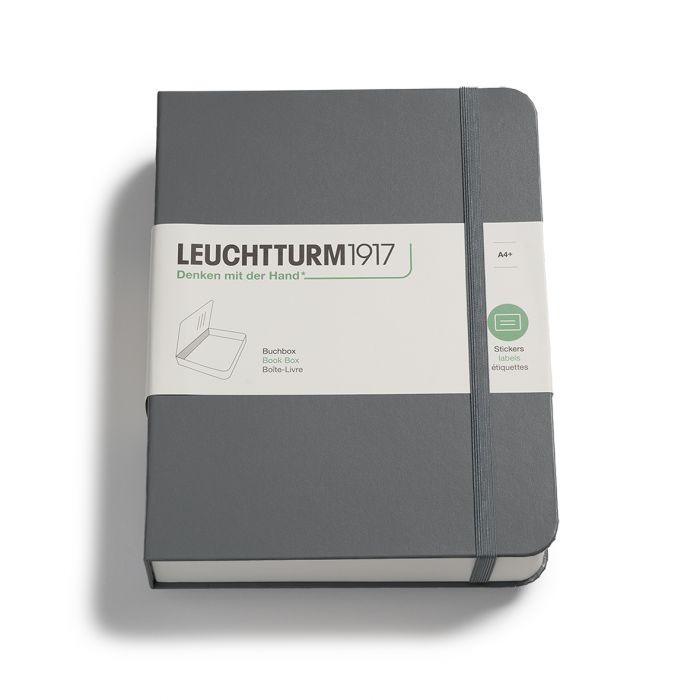 L STORAGE BOOK BOX ANTHRACITE