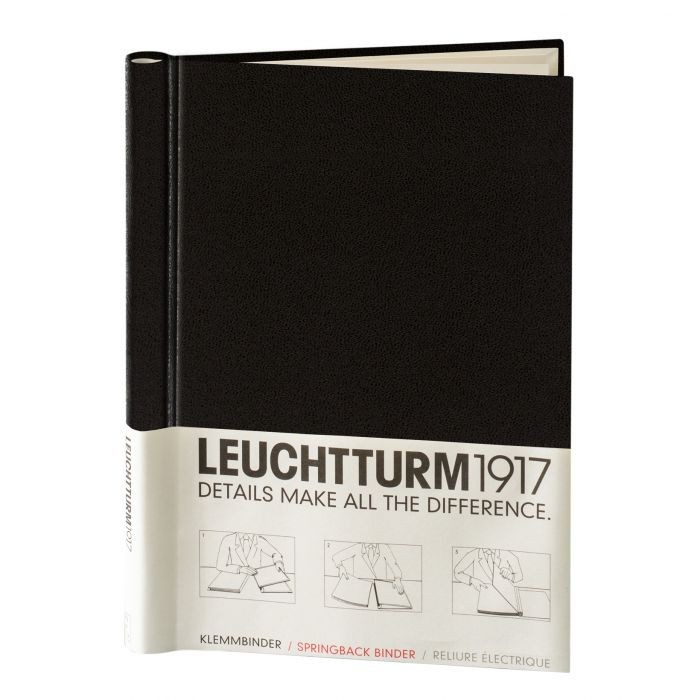 L STORAGE BINDER A5 BLACK 150sheets