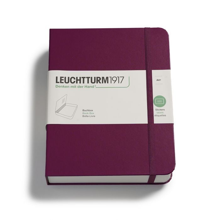L STORAGE BOOK BOX PORT RED