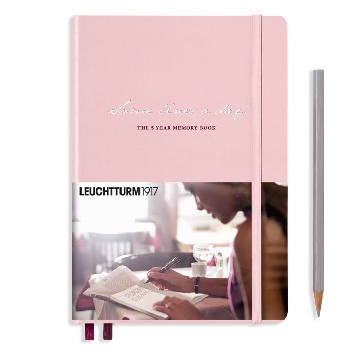 L THEMEBOOK SomeLinesADay A5 MED POWDER 365p