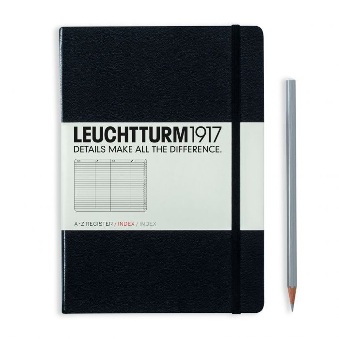 L THEMEBOOK AdressBook A5 MED BLACK (A-Z)x4p