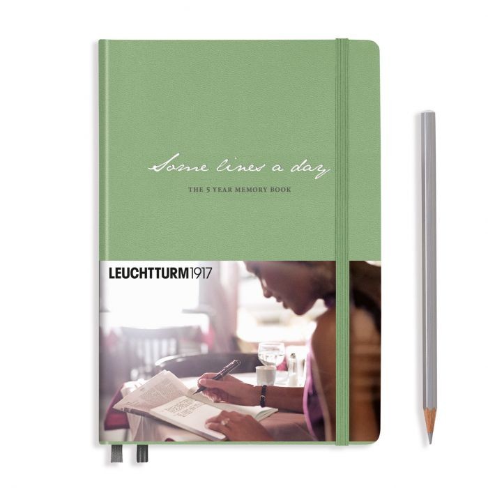 L THEMEBOOK SomeLinesADay A5 MED SAGE 365p