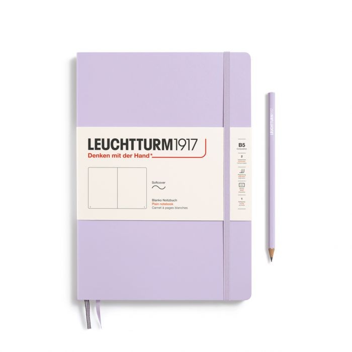 L NOTEBOOK SC B5 COMPO PLAIN LILAC 123p