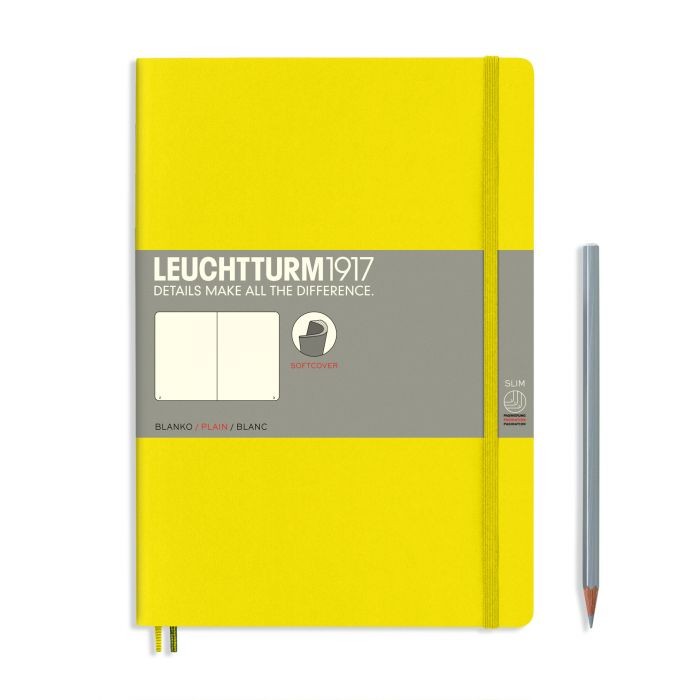 L NOTEBOOK SC B5 COMPO PLAIN LEMON 123p
