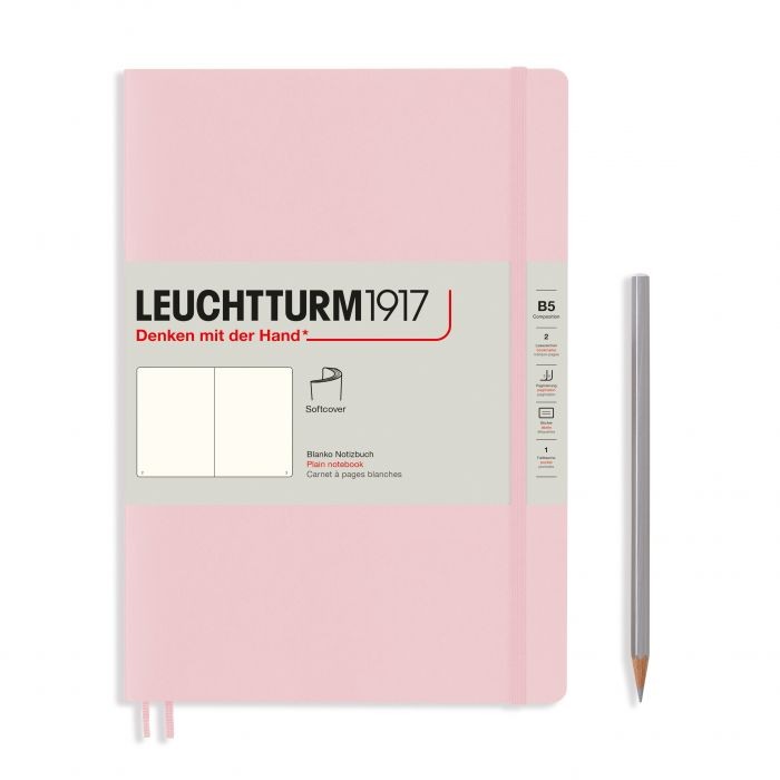 L NOTEBOOK SC B5 COMPO PLAIN POWDER 123p