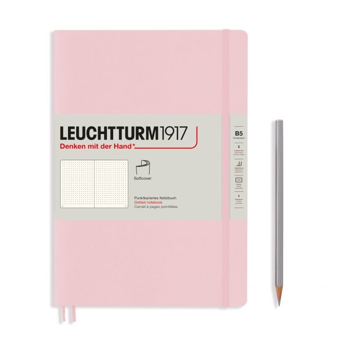 L NOTEBOOK SC B5 COMPO DOTTED POWDER 123p