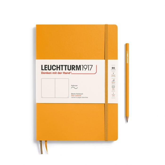 L NOTEBOOK SC B5 COMPO PLAIN RISING SUN 123p