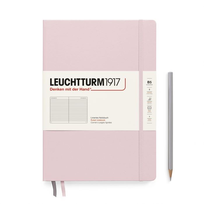 L NOTEBOOK HC B5 COMPO RULED POWDER 219p