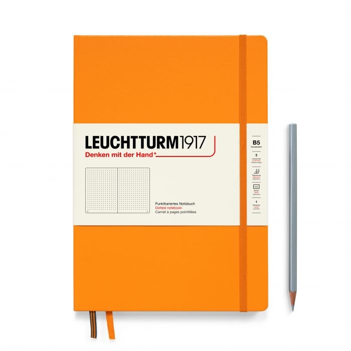 L NOTEBOOK HC B5 COMPO DOTTED RISING SUN 219p