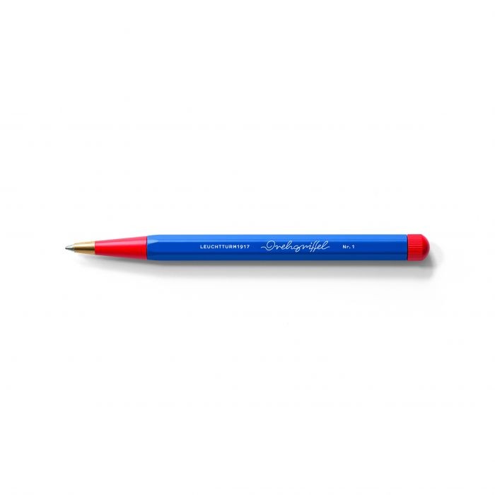 L DREHGRIFFEL Nr.1 BPen BAUHAUS EDITION ROYAL BLUE/RED