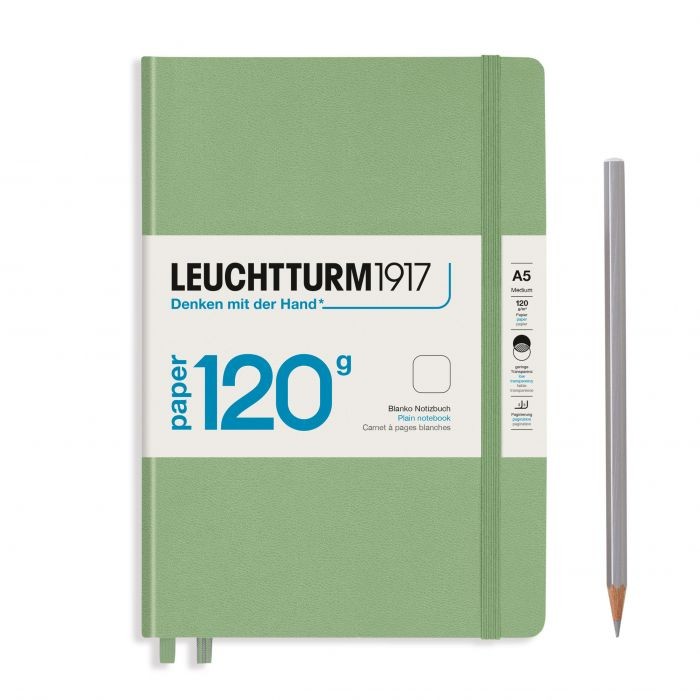 L EDITION 120G A5 MED PLAIN NORDIC BLUE 203p