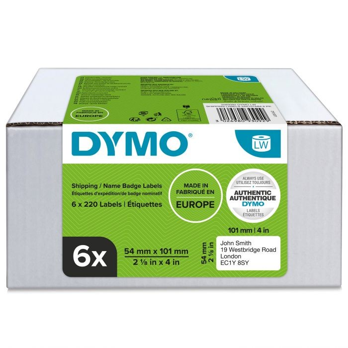 D 2093092 LW SHIPPING-BADGE LAB.101x54 6R