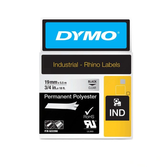 RHINO 622290 19mX5.5Μ PERM PSTER CLEAR