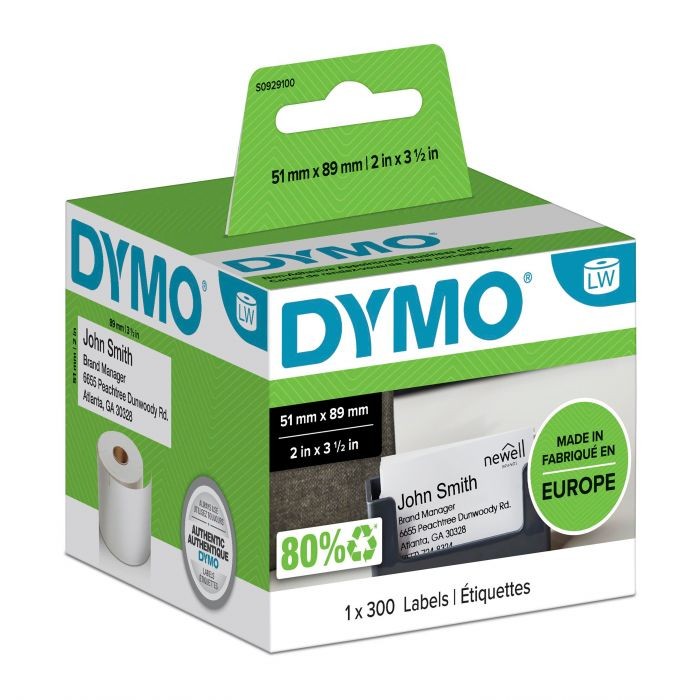 D 0929100 LW ΑΡ-ΝΑΜΕ BADGE LABELS 51x89