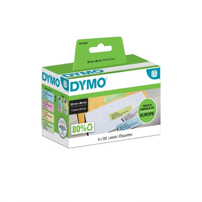 D 99011 LW ASS.COLOURS LABELS 89x28 4R