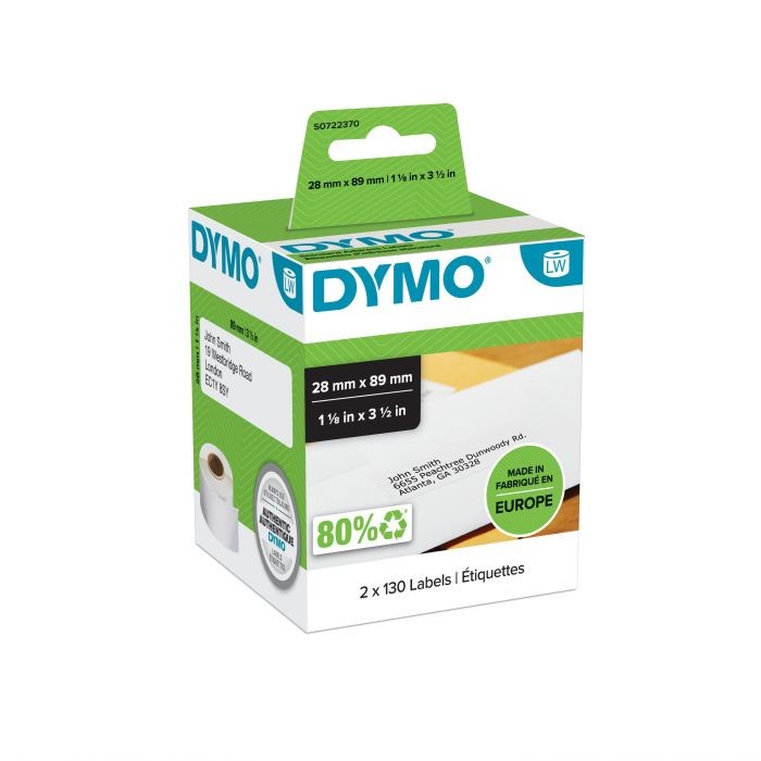 D 99010 LW STD ADDRESS LABEL 89x29 2R