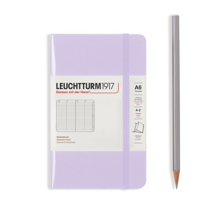 L THEMEBOOK AdressBook A6 LILAC (A-Z)x4p