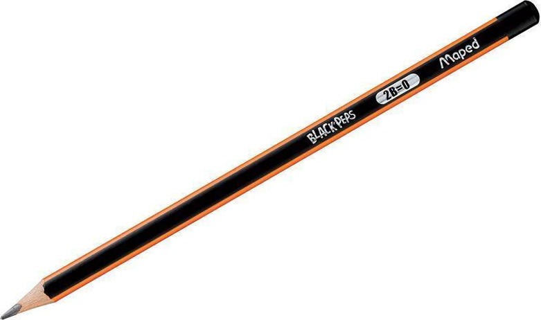ΜΟΛΥΒΙΑ BLACK'PEPS ΜΕ ΓΟΜΑ -HB FSC X 12 ΣE KOYTI