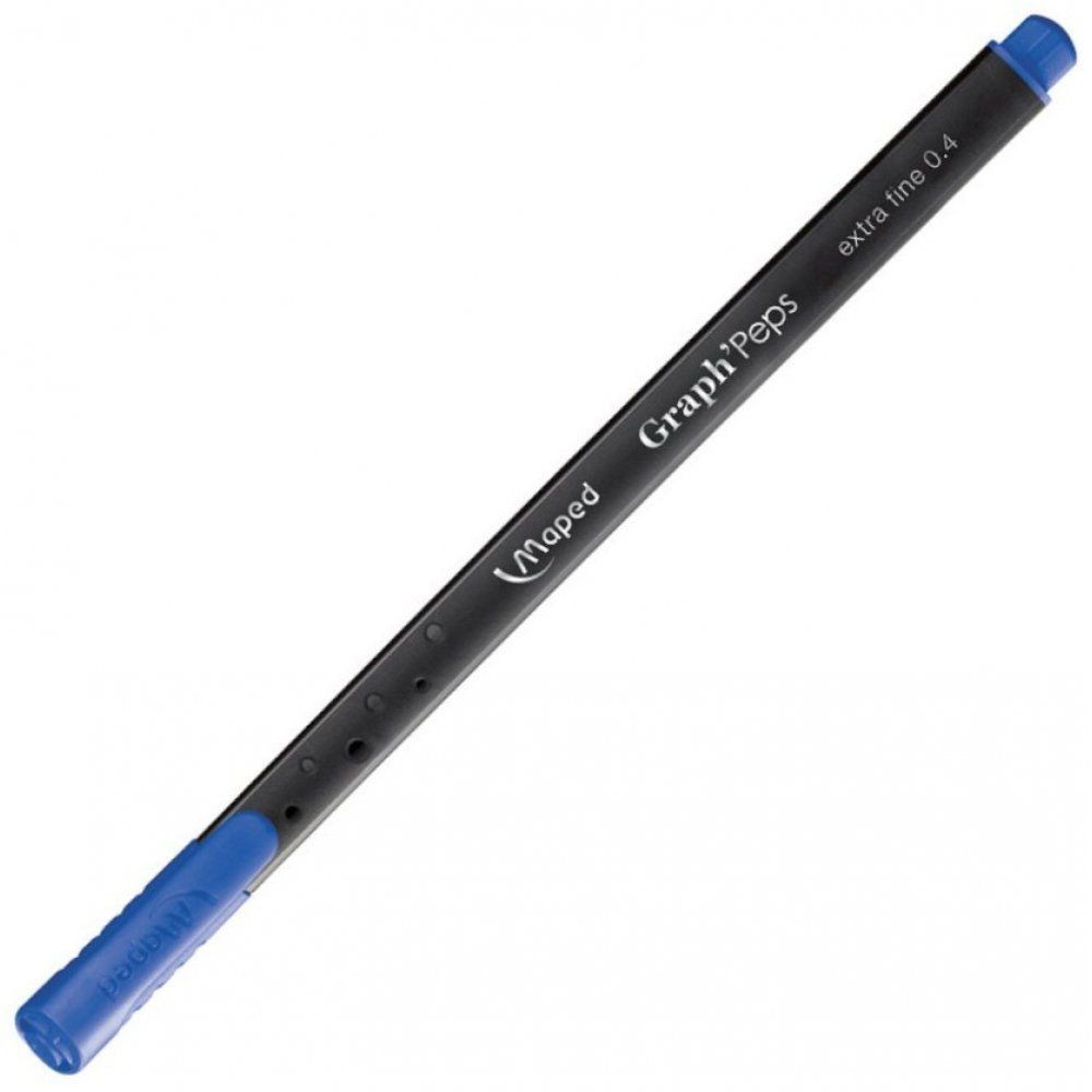 ΜΑΡΚΑΔΟΡΑΚΙ GRAPH PEPS FINE TIP 0.4mm ΜΠΛΕ ΧΡΩΜΑ 