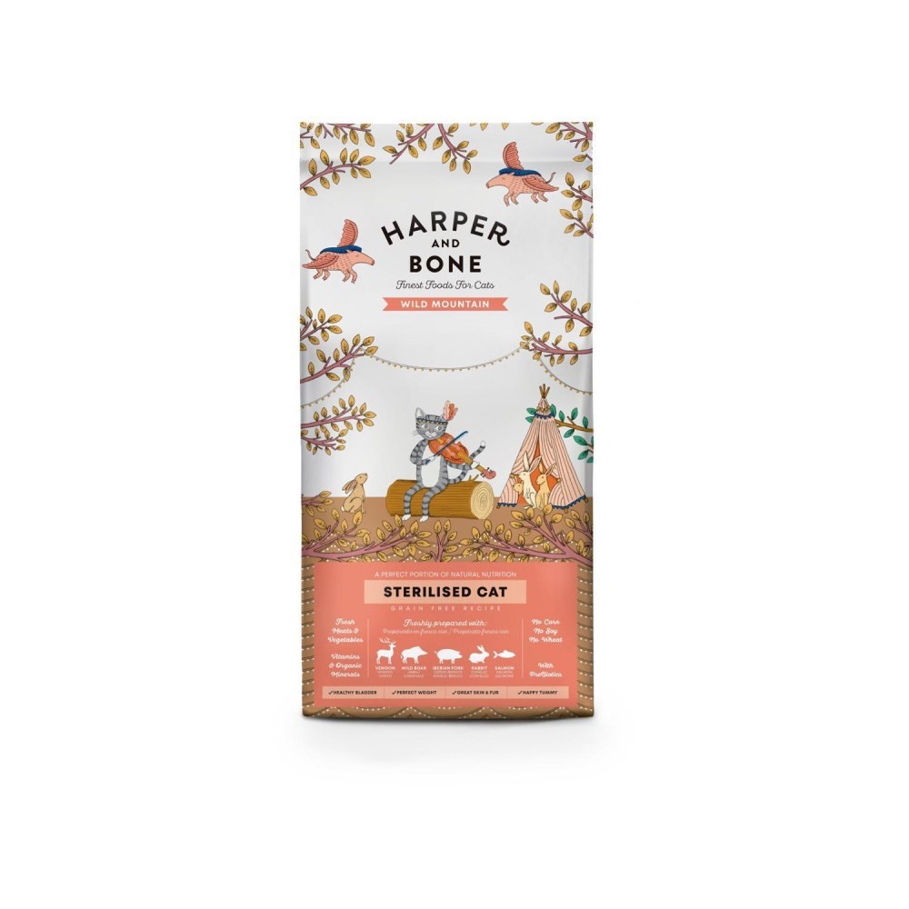 Harper & Bone Sterilised Wild Mountain 2kg-aca519